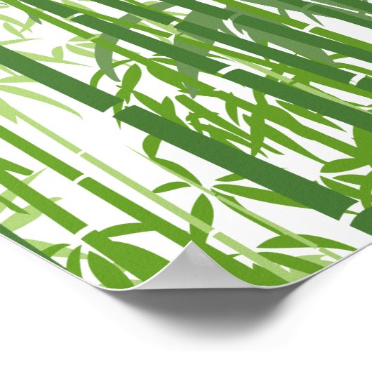 Poster Bambou 7 (Coin)