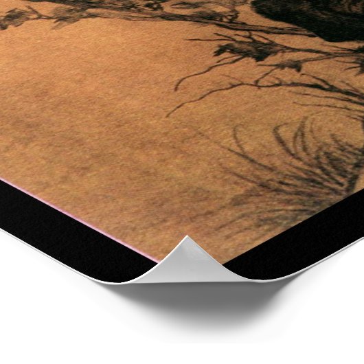 Poster Bambou chinois (Coin)