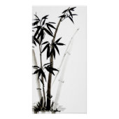 Poster Bambou noir - Encre (Devant)