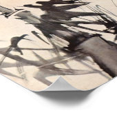 Poster Bambou par Hsu Wei (Coin)