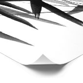 Poster Bambou - style chinois - sans cadre (Coin)