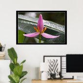 Poster Banana Flower (Bureau à domicile)