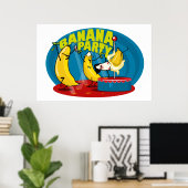 Poster Banana Party (Thuiskantoor)