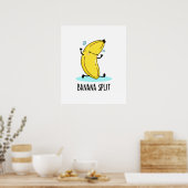Poster Banana Split Danser Danser Banana Pun (Cuisine)
