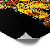 Poster Bananaut Space Explorer - Christmas Astronaut Ligh (Coin)