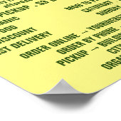 Poster Banane, Graveurs Publicité (Coin)