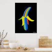Poster Banane - Sélection de galerie d'art (Cuisine)