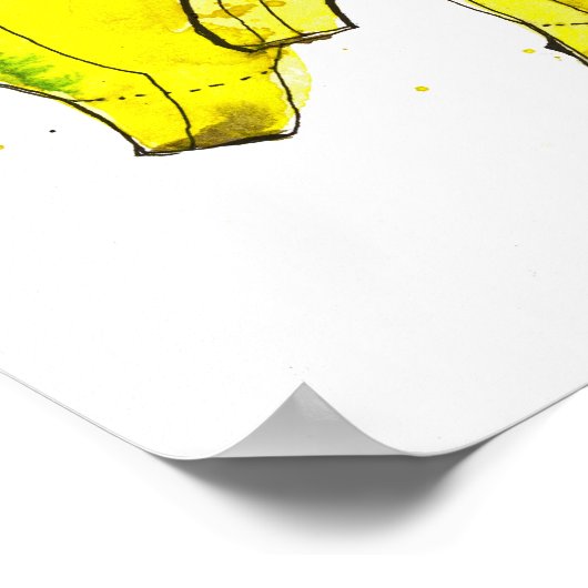 Poster Bananes (Coin)