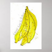 Poster Bananes (Devant)