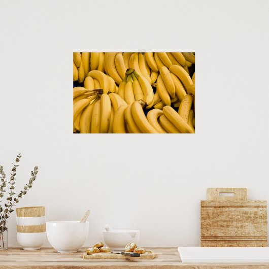 Poster Bananes (Cuisine)