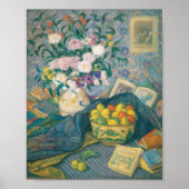 Poster Bananes, citrons et livres | Juan de Echevarría (Devant)