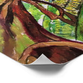 Poster Bananier tropical (Coin)