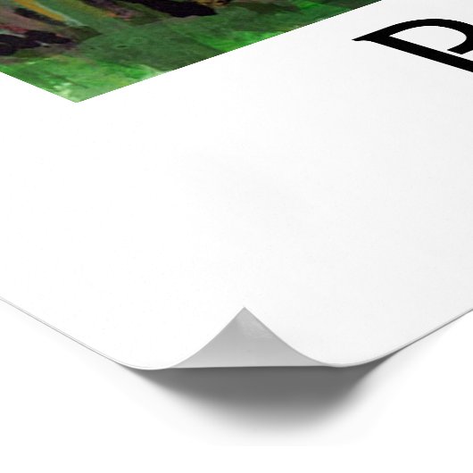 Poster Bananiers (Coin)