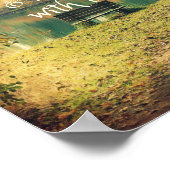 Poster Banc d'automne avec prière Bible Verse (Coin)