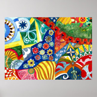 Poster Banc de Gaudi 2.