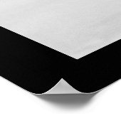 Poster Banc de neige en silence (Coin)