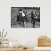 Poster Banc de New Orleans Park, années 1930 (Cuisine)