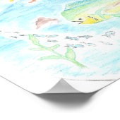Poster Banc de poissons (Coin)