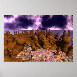 Poster Banc de polype