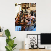 Poster Banc en laboratoire dentaire (Bureau à domicile)