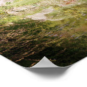 Poster Banc sur le lac (Coin)