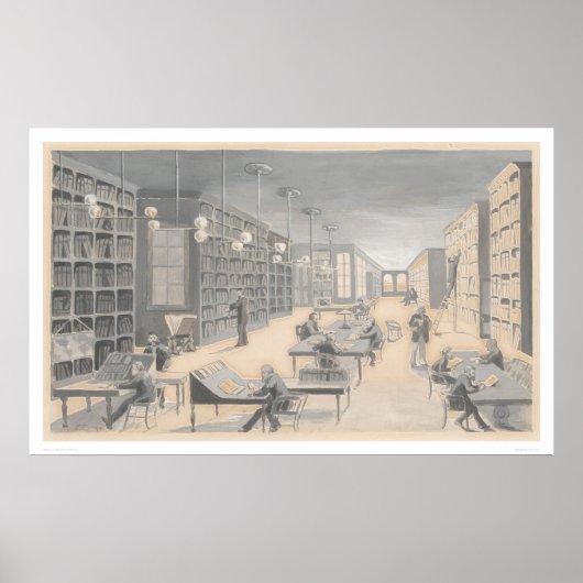 Poster Bancroft Building, 721 Market Street, SF (1418) (Devant)