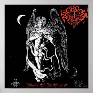 Poster Bande Black metal Debout thrash lourd Goth Album