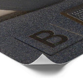 Poster Bande Cassette (Coin)