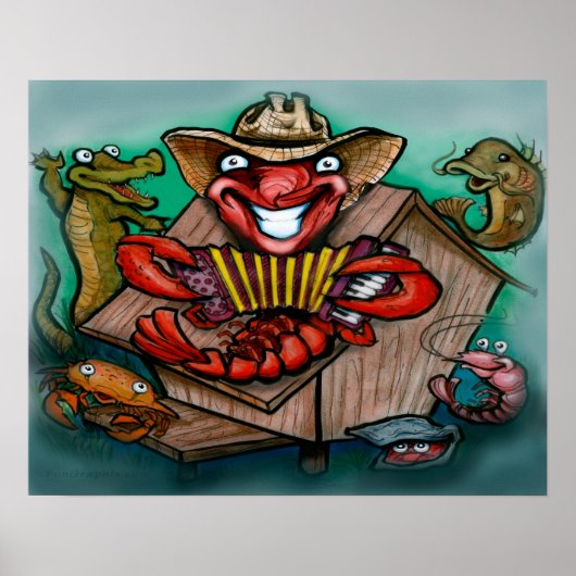 Poster Bande de Cajun (Devant)