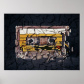 Poster Bande de cassette brisée (Devant)