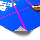 POSTER BANDE DE CASSETTE DE LA VIEILLE ÉCOLE DES ANNÉES 8 (Coin)