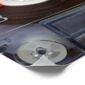Poster Bande de cassette rétro amusante (Coin)
