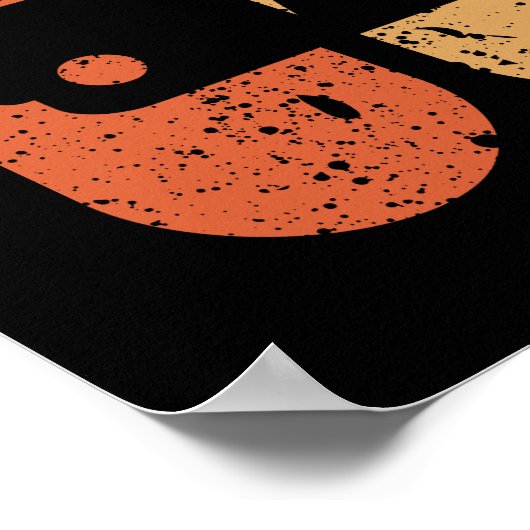 Poster Bande de cassette rétro (effet de broyage) (Coin)