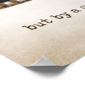 Poster Bande de film avec citation (Coin)