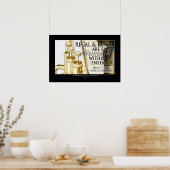 Poster Bande de Marquage Discours & Citations - Instrumen (Cuisine)