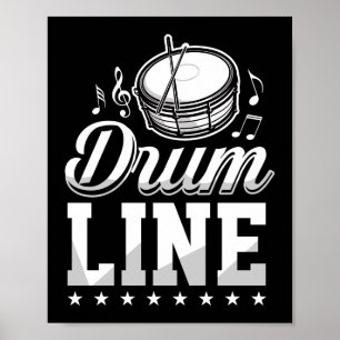 Poster Bande de repérage de drumline