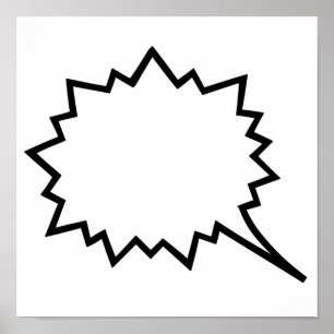 Poster Bande dessinée