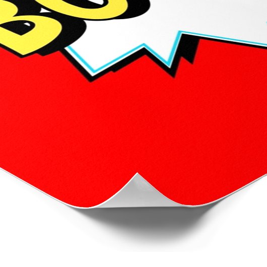 Poster Bande dessinée (Coin)