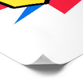 Poster Bande dessinée BANG (Coin)