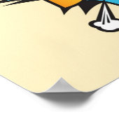 Poster Bande dessinée Bang (Coin)