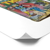 Poster Bande dessinée classique (Coin)