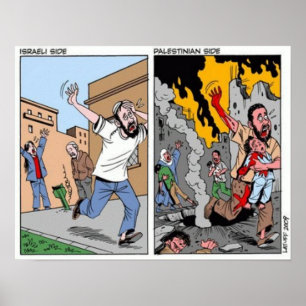 Poster Bande dessinée de ce qui se produit vraiment