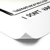 Poster Bande dessinée du Cheval Blanc (Coin)