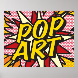 Poster Bande dessinée POP ART