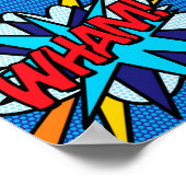 Poster Bande dessinée Pop Art WHAM (Coin)