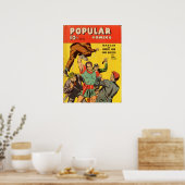 Poster Bande dessinée populaire 049 JVJOnt (Cuisine)