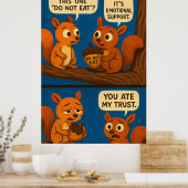 Poster Bande dessinée - Soutien émotionnel Plaisir de maï (Cuisine)