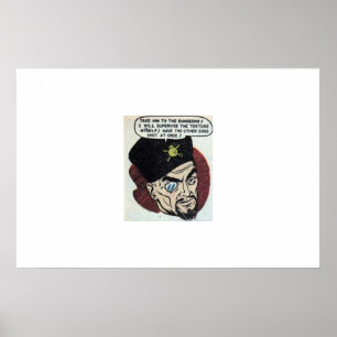 Poster Bande dessinée vintage d'horreur   80s Bande dessi