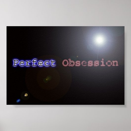 Poster Bande d'obsession parfaite (Devant)