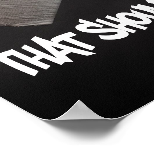 Poster Bande Duct Devrait Le Corriger (Coin)